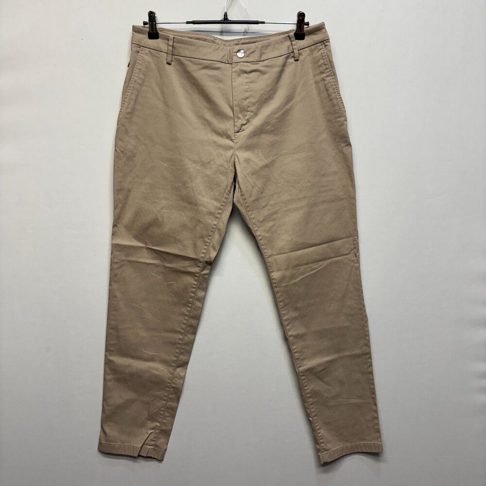 Bird Dogs Men Lined Performance Chino Pants Size 34x30 Beige C097 -8